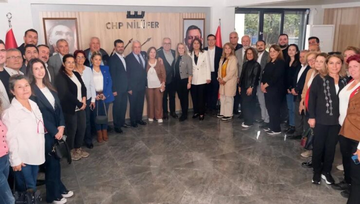 Başkan Şadi Özdemir’den CHP Nilüfer İlçe Yönetimine Hayırlı Olsun Ziyareti