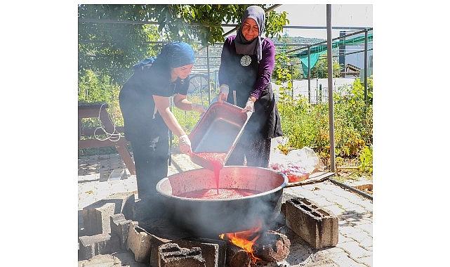 Bayan kooperatiflerinde kış hazırlığı başladı