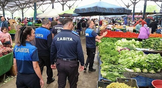 Buca Belediyesi’nden pazar yerlerinde kontrol
