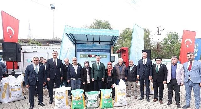 Büyükakın: “Üreticimizin yüzü daima gülsün”