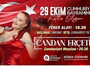 Büyükşehir Belediyesi’nden Cumhuriyet Bayramı konseri