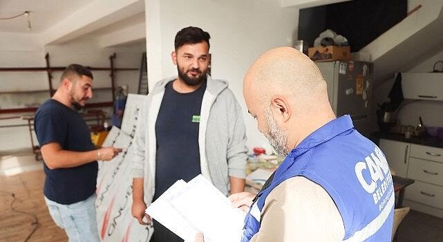 Canik’te İşletmeler Mercek Altında