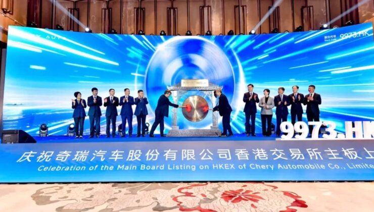Chery Hong Kong Menkul Kıymetler Borsası’nda