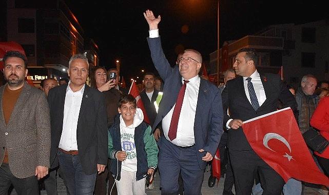 Cumhuriyet’in 102. Yıldönümü Edremit’te coşkuyla kutlandı