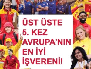 DHL Express, Üst Üste Beşinci Kez “Avrupa’nın En İyi İş Yeri” Seçildi