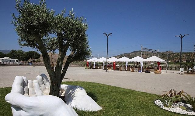 Efes Tarlası Hayat Köyü’nde Üretici Pazarı Kuruluyor