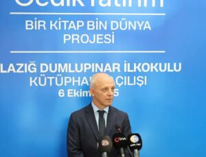 Gedik Yatırım 8. Kütüphanesini Elazığ’da Açtı