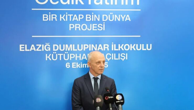 Gedik Yatırım 8. Kütüphanesini Elazığ’da Açtı