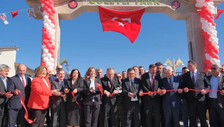 Göletli Park Hizmete Açıldı
