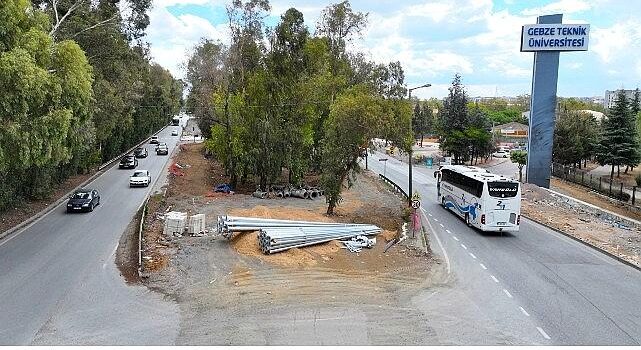 GTÜ Kavşağı yeni haliyle trafiği rahatlatacak