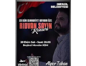 İnegöl Belediyesi’nden Cumhuriyet Bayramı Özel Konseri