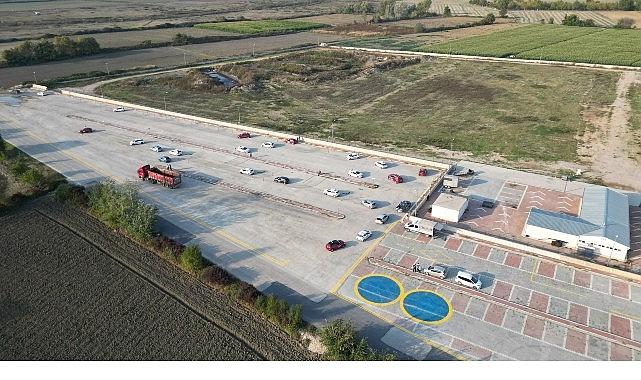 İnegöl Belediyesi’nin Yeni Şoför Eğitim Alanı Hizmete Girdi