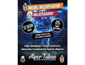 İnegöl Belediyespor Galatasaray’ı Konuk Ediyor