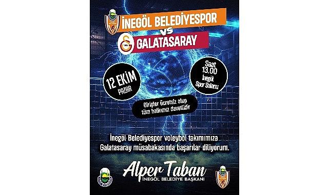 İnegöl Belediyespor Galatasaray’ı Konuk Ediyor