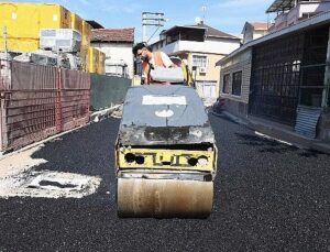 Kaliteli ulaşım için Osmangazi’nin yollarında çalışma var