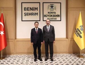 Kardeş Şehir Şiyan Belediye Başkanı Niuping Başkan Altay’ı Ziyaret Etti