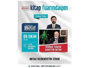 Kitap Fuarı’nın birinci özel oturumu Ökten ile gerçekleşiyor