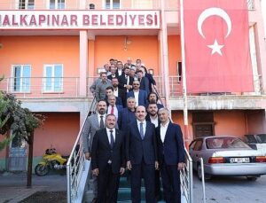 Lider Altay Halkapınar ve Emirgazi’yi Ziyaret Etti