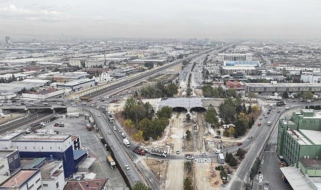 Lider Altay: “Marangozlar Köprülü Kavşağı’nın Ankara Yolu Kısmını 3 Kasım’da Trafiğe Açacağız”