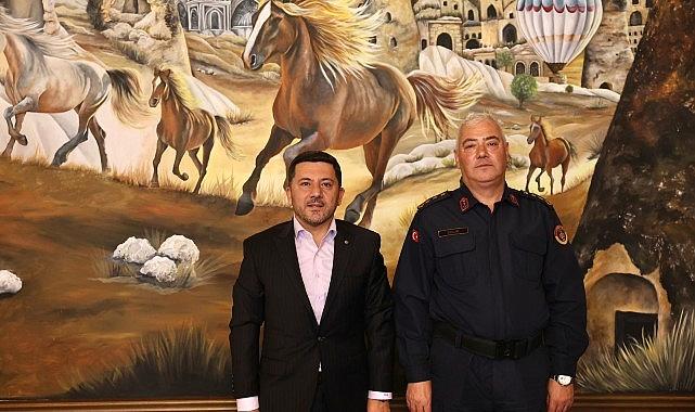 Lider Arı, Vilayet Jandarma Kumandanı Çelik’i Makamında Ağırladı