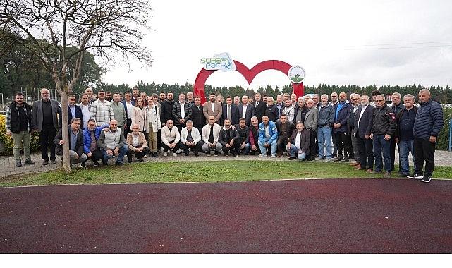 Lider Aydın amatör spor kulüplerinin liderleriyle bir ortaya geldi