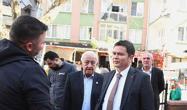 Lider Aydın’dan Maksem Mahallesini memnun eden ziyaret