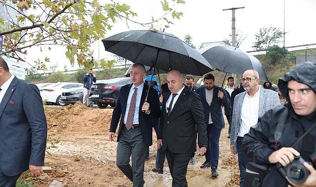 Lider Büyükakın’dan sağanak yağış altında kontrol