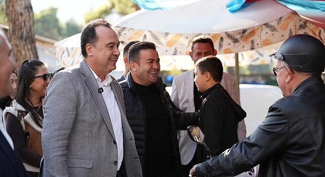 Lider Dutlulu Kırkağaç’ta Sıcak Asfalt Çalışmalarını İnceledi