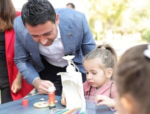 Lider Önal, çocuklar ve annelerle tabiat için buluştu