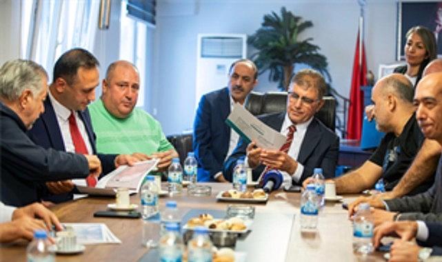 Lider Tugay Ayakkabıcılar Sitesi esnafını ziyaret etti