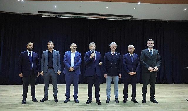 Lider Vekili İbrahim Akın belediye çalışanı ile buluştu