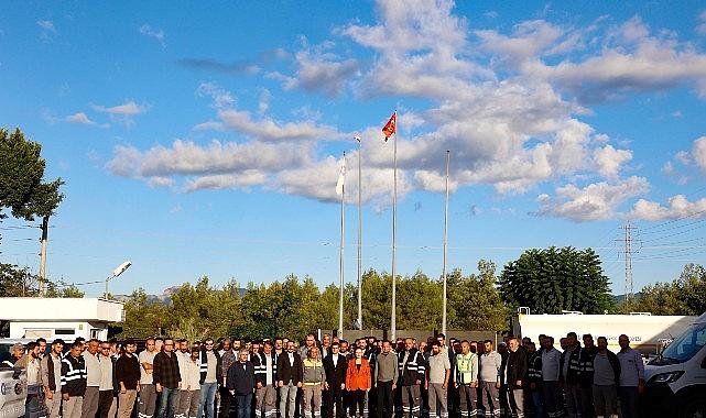 Lider Vekili Özdemir’den Fen İşleri Dairesi Başkanlığı işçisine ziyaret