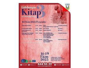 Lüleburgaz 3. Kitap ve Edebiyat Fuarı 14 Ekim’de başlıyor