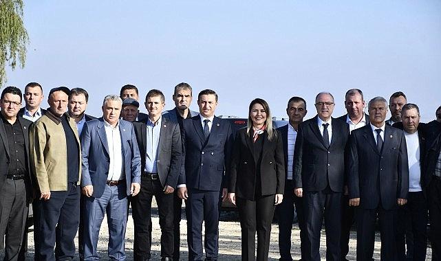 Malkara Belediye Başkanı Nergiz Karaağaçlı Öztürk Muhtarlarla Kahvaltı Programında Bir Ortaya Geldi