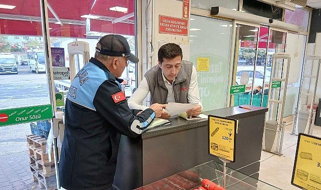 Malkara Belediyesi zabıta grupları, market kontrollerine devam ediyor