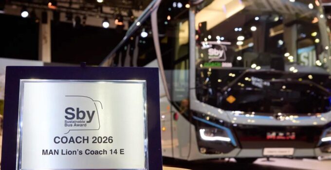 MAN Lion’s Coach E “2026 Yılının Sürdürülebilir Otobüsü” Seçildi