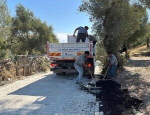 Milas Belediyesi, İlçemiz Mahallelerindeki Hummalı Çalışmalarını Sürdürüyor