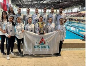 Nevşehir Belediyesi U16 Bayan Sutopu Ekibi Cumhuriyet Kupası’nda 3. Oldu