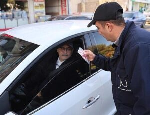 Nevşehirli Şoförlere Araç Kokusu İkram Edildi