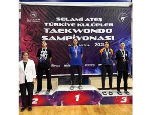 Osmangazili Taekwondocudan Bronz Madalya