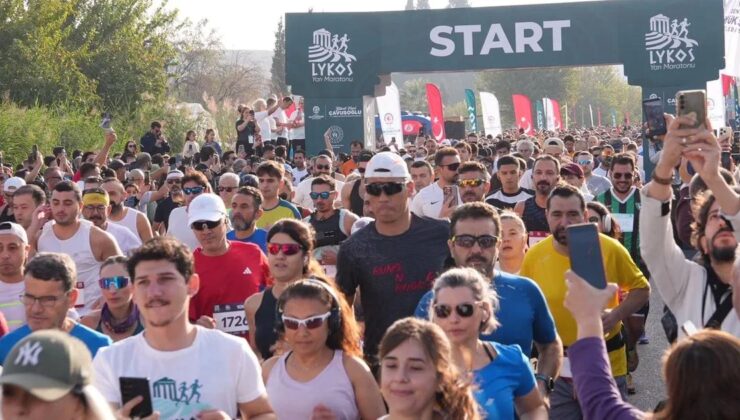 Pamukkale’de Tarihi Maraton Heyecanı