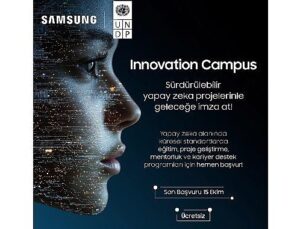 Samsung ve UNDP, Innovation Campus yapay zekâ eğitimi için gençlerin müracaatlarını bekliyor