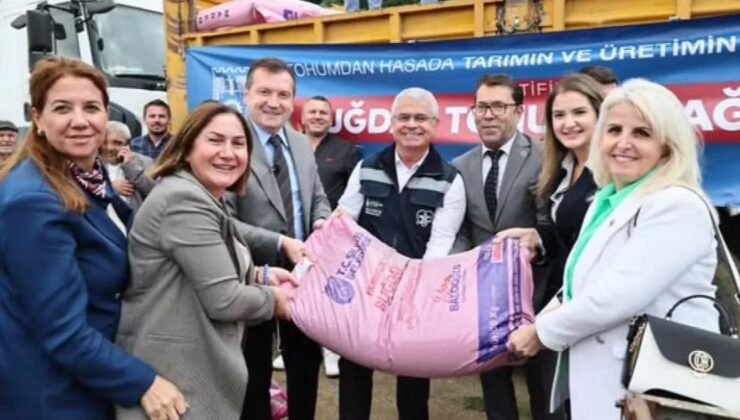 Silivri’de 200 Üreticiye 40 Ton Buğday Tohumu Teslim Edildi