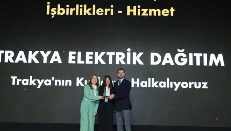 Sürdürülebilirlik Akademisi’nden TREDAŞ’a “İş Birliği” Ödülü