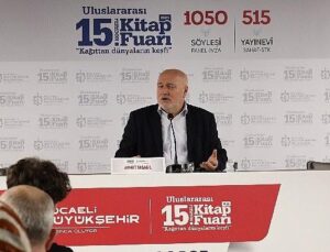 Taşağıl: Gittiğim yerlerde Kitap Fuarı’nı anlatıyorum