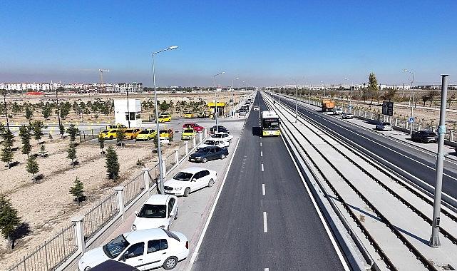 Tramvay Çizgisi Çalışması Kapsamında Olan Şehit Burak Aydoğan Caddesi Asfaltlanarak Trafiğe Açıldı
