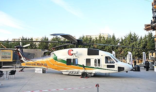 Türkiye’nin birinci yerli yangın söndürme helikopteri tanıtıldı