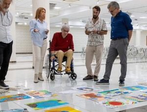 Yenişehir’de minik eller renklerle buluştu