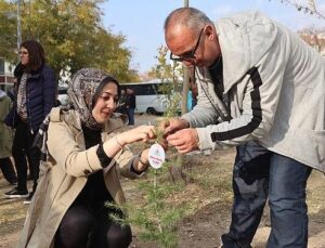 11 Kasım Ağaçlandırma Günü’nde Fidan Dağıtımı ve Fidan Dikimi