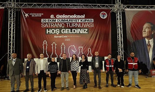 6. Klâsik 29 Ekim Cumhuriyet Kupası Satranç Turnuvası Düzenlendi